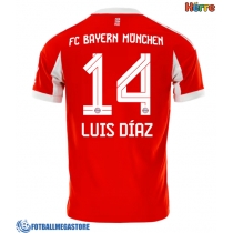 Fotballdrakt Herre Bayern Munich Luis Diaz #14 Hjemmedrakt 2025-26 Kortermet